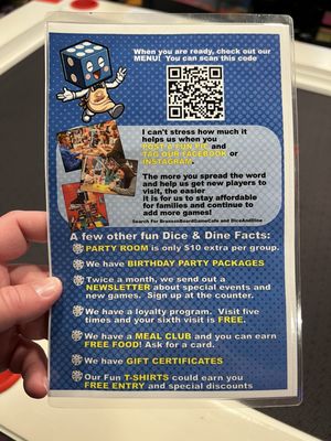 Menu photo 1 Branson Board Game Cafe Branson, MO Menu photo 1 Branson Board Game Cafe Branson, MO