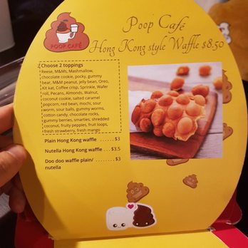 Poop Cafe - Menu October 2017 - Desserts Near Me - Toronto, Ontario Poop Cafe - Menu October 2017 - Desserts Near Me - Toronto, Ontario