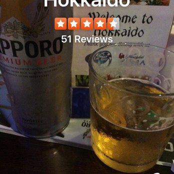 Hokkaido - Cold beer is always awesome!!! - Japanese Near Me - Evans, Georgia Hokkaido - Cold beer is always awesome!!! - Japanese Near Me - Evans, Georgia