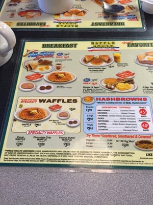 Menu photo 1 Waffle House Pawleys Island, SC Menu photo 1 Waffle House Pawleys Island, SC