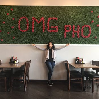 OMG Pho - obligatory picture with the trendy sign - Vietnamese Near Me - Shorewood, Illinois OMG Pho - obligatory picture with the trendy sign - Vietnamese Near Me - Shorewood, Illinois