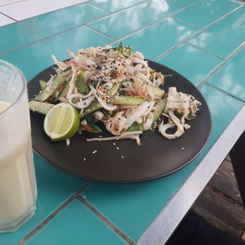 CPTN - Calamari Salad - Bars Near Me - Kings Beach, QLD