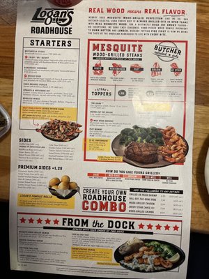 Menu photo 2 Logan's Roadhouse Midland, MI