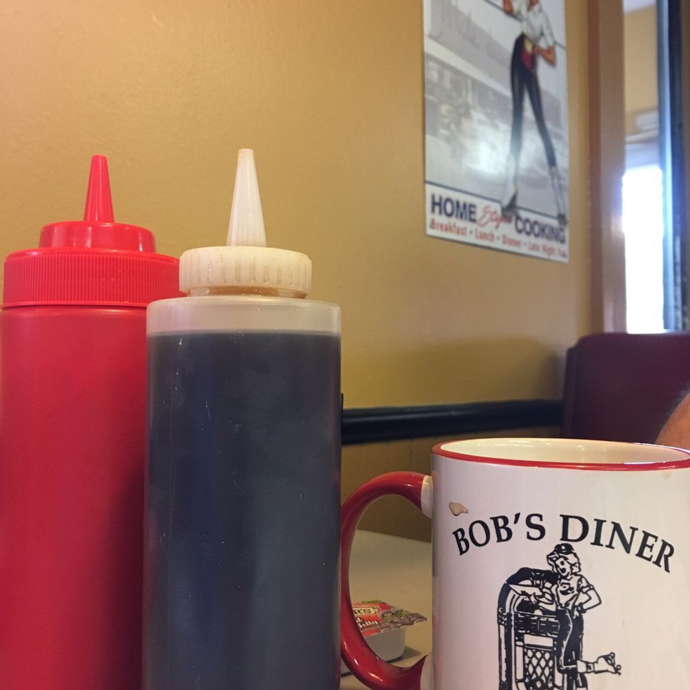 Just randomness: Ketchup, syrup, coffee cup (the mug is for sale too). Just randomness: Ketchup, syrup, coffee cup (the mug is for sale too).