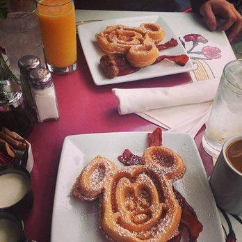 Carnation Cafe - Mickey Shaped Waffles!! - American Near Me - Anaheim, California Carnation Cafe - Mickey Shaped Waffles!! - American Near Me - Anaheim, California