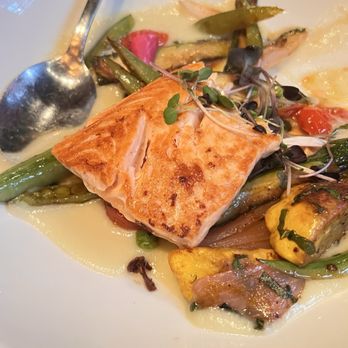 The Pink Door - Northwest fish of the day : Salmon - Italian Near Me - Seattle, Washington The Pink Door - Northwest fish of the day : Salmon - Italian Near Me - Seattle, Washington