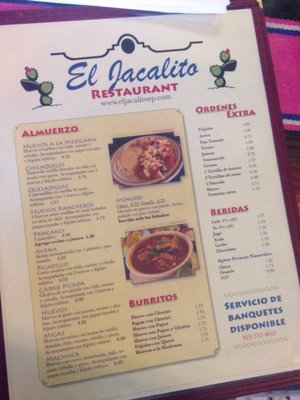 Menu photo 4 El Jacalito Restaurante El Paso, TX Menu photo 4 El Jacalito Restaurante El Paso, TX