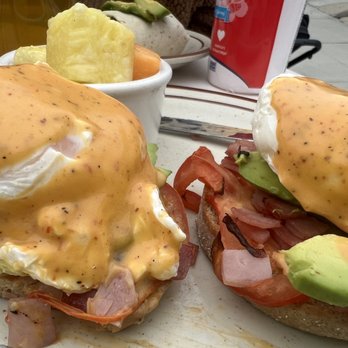 Ocean View Café - Avocado and Tomatoes Eggs Benedict - Breakfast & Brunch Near Me - Manhattan Beach, California Ocean View Café - Avocado and Tomatoes Eggs Benedict - Breakfast & Brunch Near Me - Manhattan Beach, California