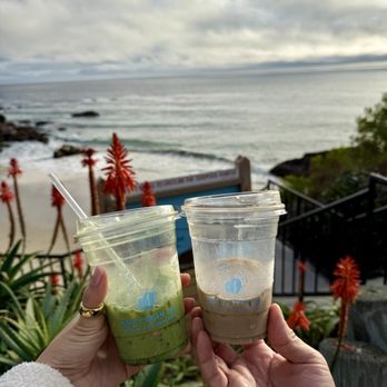The Spicy Bean Lab - Strawberry matcha and hojicha latte - Coffee & Tea Near Me - Laguna Beach, California The Spicy Bean Lab - Strawberry matcha and hojicha latte - Coffee & Tea Near Me - Laguna Beach, California