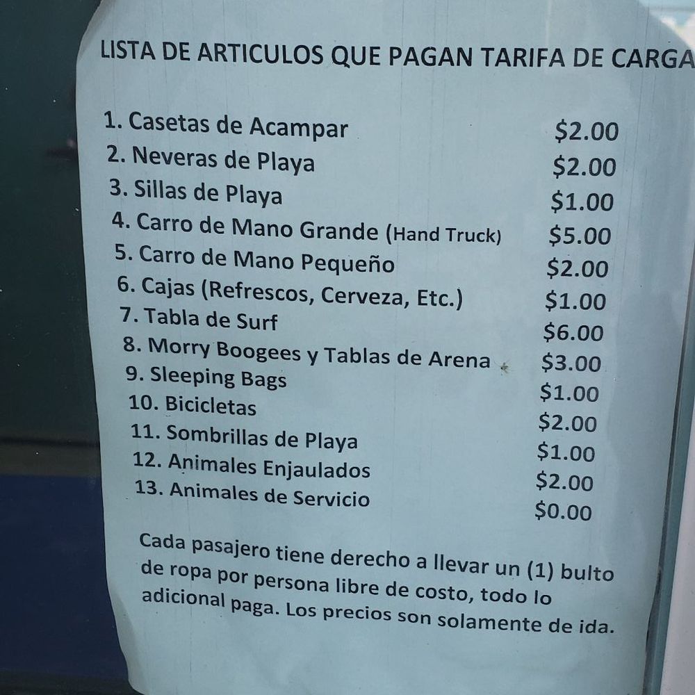Ceiba Ferry - Articles pricing - Ferries Near Me - Roosevelt Roads, Puerto Rico