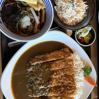 U Katsu - Curry Pork Katsu with Cold Soba Noodles - Japanese Near Me - Foothill Ranch, California