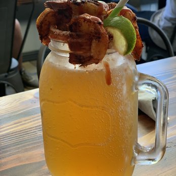 Tostadas - Michelada with shrimp - Breakfast & Brunch Near Me - San Jose, California Tostadas - Michelada with shrimp - Breakfast & Brunch Near Me - San Jose, California