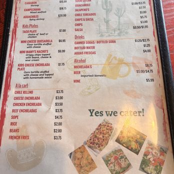 Mamy's Place - Menu - Mexican Near Me - Long Beach, California