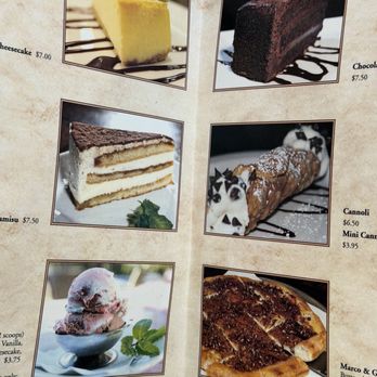 Fratellino's Italian Kitchen - Their dessert options plus gelato - Italian Near Me - Orange, California Fratellino's Italian Kitchen - Their dessert options plus gelato - Italian Near Me - Orange, California
