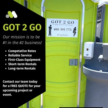 GOT 2 GO Arizona - Portable Toilet Services Near Me GOT 2 GO Arizona - Portable Toilet Services Near Me