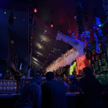 Tiki Tiki Bang Bang - Bar area from couch seating - Tiki Bars Near Me - Cincinnati, Ohio
