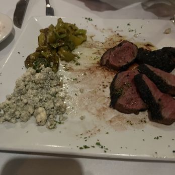 Christines Italian - Wagyu Beef appetizer with blue cheese crumble and Italian long hots. - Italian Near Me - Atlantic Highlands, New Jersey Christines Italian - Wagyu Beef appetizer with blue cheese crumble and Italian long hots. - Italian Near Me - Atlantic Highlands, New Jersey