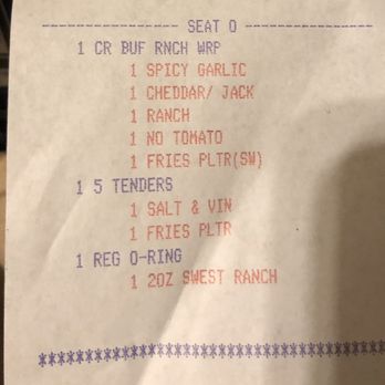 Buffalo Wild Wings - What I order vs what I received   Every else was good and tasty . Just need what tomatoes due to allergies. - Chicken Wings Near Me - Surprise, Arizona