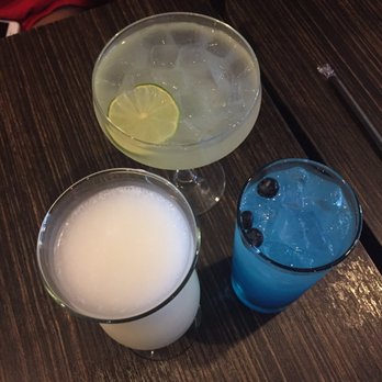 Cafe Crepes Square - Mojito and Pina Colada mocktails & Blue Lemonade topped w/ blueberries - Desserts Near Me - Suwanee, Georgia Cafe Crepes Square - Mojito and Pina Colada mocktails & Blue Lemonade topped w/ blueberries - Desserts Near Me - Suwanee, Georgia