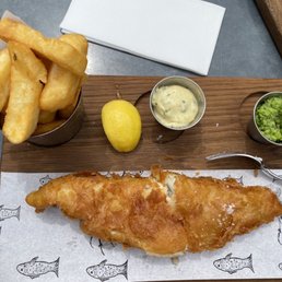 Fish and chips Fish and chips