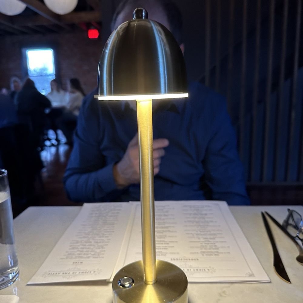 A Light in the Attic - Love the table down lights - Cocktail Bars Near Me - West Reading, Pennsylvania
