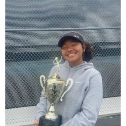 Dave's Tennis Lessons - Dave's Tennis lessons. Coach Dave student good job at our tournament.
Etiwanda high school, Tennis team. Power hitter.
