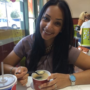 Sushi Runner - My beautiful sister drinking miso soup - Sushi Bars Near Me - Miami Lakes, Florida