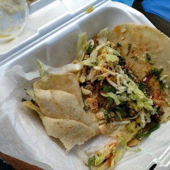 Lilys taqueria - a taco in a styrofoam container - Mexican Near Me - Raleigh, North Carolina Lilys taqueria - a taco in a styrofoam container - Mexican Near Me - Raleigh, North Carolina
