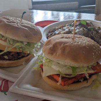 Bombay Burger - Paneer Burger and Chicken Burger - Indian Near Me - Seattle, Washington