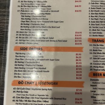 Viet Noodle Bar - Menu - Vietnamese Near Me - Las Vegas, Nevada