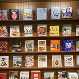 Cook books section