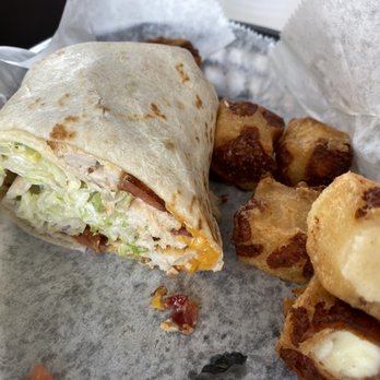 King of Creams - Chicken bacon ranch wrap with cheese curds - Ice Cream & Frozen Yogurt Near Me - Duluth, Minnesota