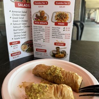 Janet's Mediterranean Cuisine - Baklava... my FAV!! - Mediterranean Near Me - Duarte, California Janet's Mediterranean Cuisine - Baklava... my FAV!! - Mediterranean Near Me - Duarte, California