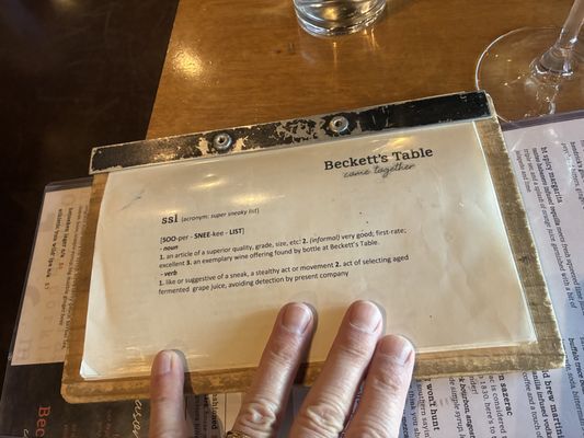 Menu photo 4 Beckett's Table Phoenix, AZ