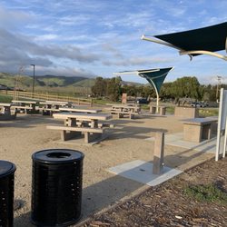 Orchard Lane Park - The large, barbecue and picnic area.