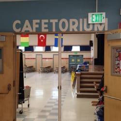 Hayhurst Elementary School - Main entrance to the cafetorium