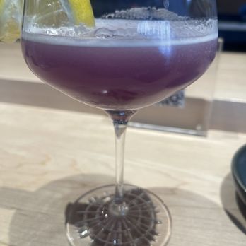 Bondi Sushi - Lavender Haze cocktail - Sushi Bars Near Me - Brooklyn, New York