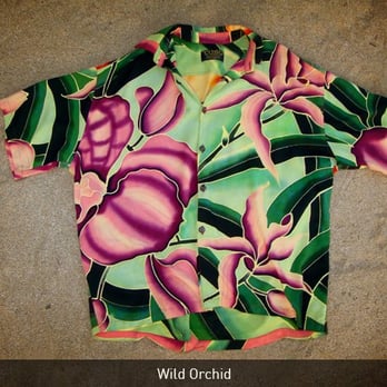 Coconut Style - Wild Orchid Aloha Shirt - Fashion Near Me - Kilauea, Hawaii Coconut Style - Wild Orchid Aloha Shirt - Fashion Near Me - Kilauea, Hawaii