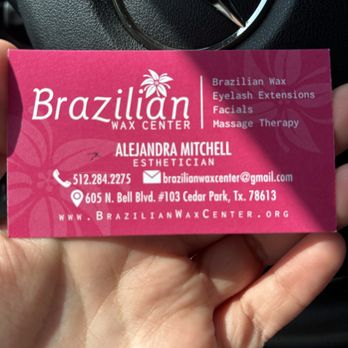Brazilian Wax Center - Business card - Waxing Near Me - Cedar Park, Texas Brazilian Wax Center - Business card - Waxing Near Me - Cedar Park, Texas
