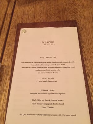 Menu photo 6 Farmhouse Kings Cross Rushcutters Bay, NSW Menu photo 6 Farmhouse Kings Cross Rushcutters Bay, NSW