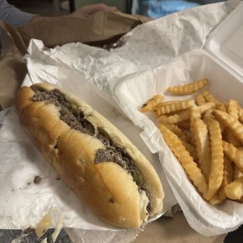 G's Steaks and Grinders - Gs steak n cheese. Fries - Cheesesteaks Near Me - Hartford, Connecticut G's Steaks and Grinders - Gs steak n cheese. Fries - Cheesesteaks Near Me - Hartford, Connecticut