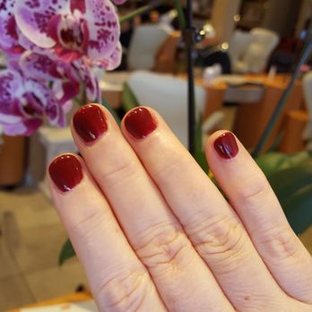 Royal Nails & Day Spa - Dark red, "We The Female" by OPI. - Nail Salons Near Me - Richmond, Virginia Royal Nails & Day Spa - Dark red, "We The Female" by OPI. - Nail Salons Near Me - Richmond, Virginia