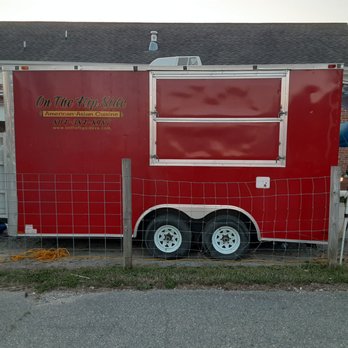 On The Flip Side - Back of food truck - Asian Fusion Near Me