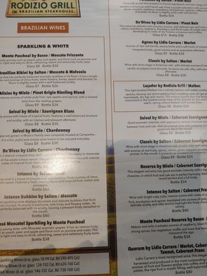 Menu photo 8 Rodizio Grill Brazilian Steakhouse Fort Lauderdale Dania Beach, FL Menu photo 8 Rodizio Grill Brazilian Steakhouse Fort Lauderdale Dania Beach, FL