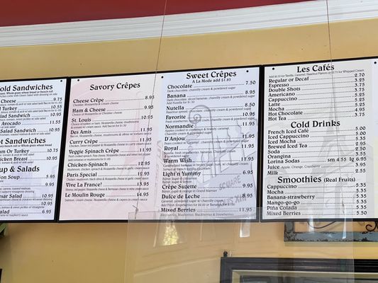 Menu photo 4 Crepes de Paris Pasadena, CA Menu photo 4 Crepes de Paris Pasadena, CA