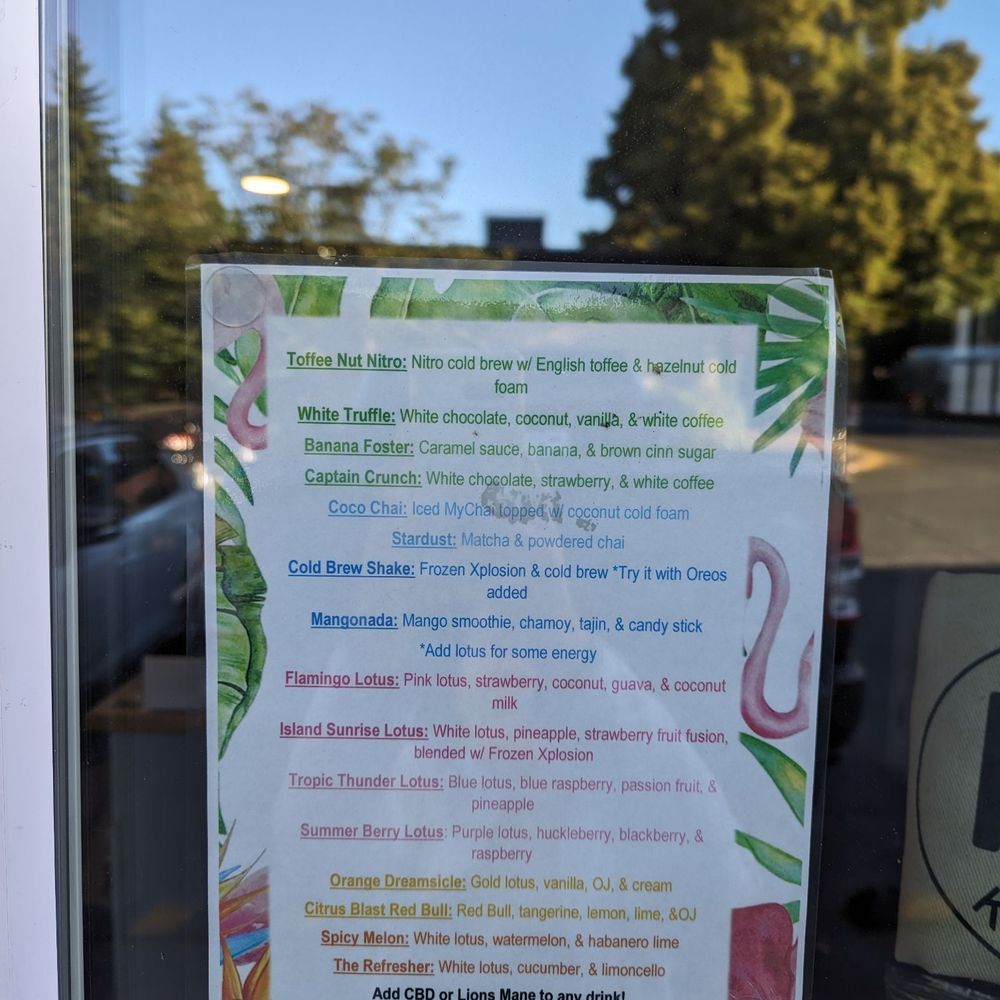 Kj’s Koffee - Menu current as of 7/19/23 - Coffee & Tea Near Me - Seattle, Washington Kj’s Koffee - Menu current as of 7/19/23 - Coffee & Tea Near Me - Seattle, Washington
