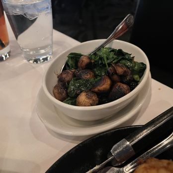 Morton's The Steakhouse - Spinach & Mushrooms - Steakhouses Near Me - Atlanta, Georgia Morton's The Steakhouse - Spinach & Mushrooms - Steakhouses Near Me - Atlanta, Georgia