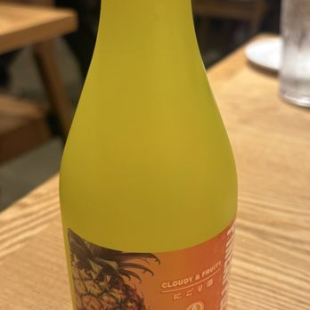 X-Fish - pineapple nigori - Sushi Bars Near Me - Brea, California X-Fish - pineapple nigori - Sushi Bars Near Me - Brea, California