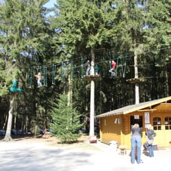 Kletterwald Surwold - Kletterwald vorderer Teil