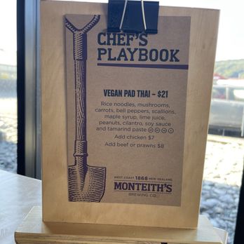Monteith's Brewing Co - Bonus menu item! - Breweries Near Me - Greymouth, WTC